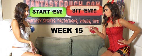 Fantasy Football Start 'em Sit 'em Week 15