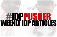 Click here to read our weekly IDP articles for fantasy football