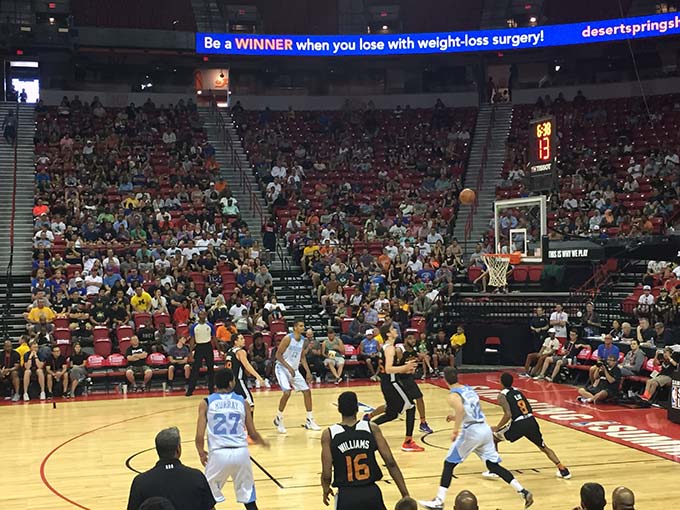 Dragan Bender about to go up for a rebound
